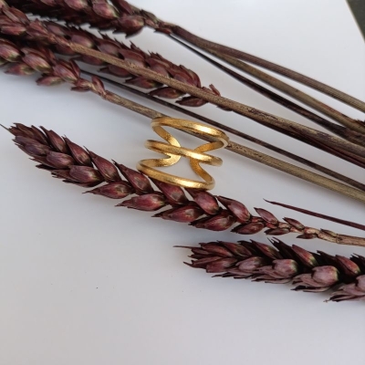 Δαχτυλίδι από ανοξείδωτο ατσάλι... ρυθμιζόμενο...