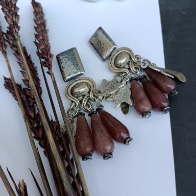 Σκουλαρίκια από ανοξείδωτο ατσάλι