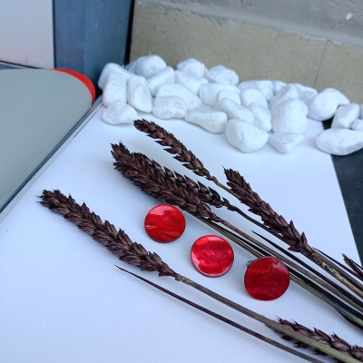 Δαχτυλίδι από φιλντίσι και ανοξείδωτο ατσάλι