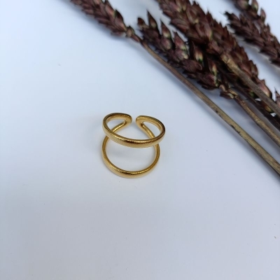 Δαχτυλίδι από ανοξείδωτο ατσάλι ρυθμιζόμενο